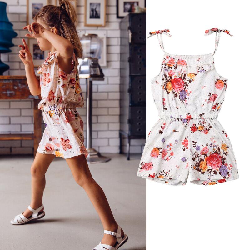 Kids Girls Floral Sleeveless Sweet Jumpsuit Bodysuit Baby Kids Children Casual Outfits Clothes Playsuit 2-7Y Summer Gift, As pic
Kids Girls Floral Sleeveless Sweet Jumpsuit Bodysuit Baby Kids Children Casual Outfits Clothes Playsuit 2-7Y Summer Gift, As pic