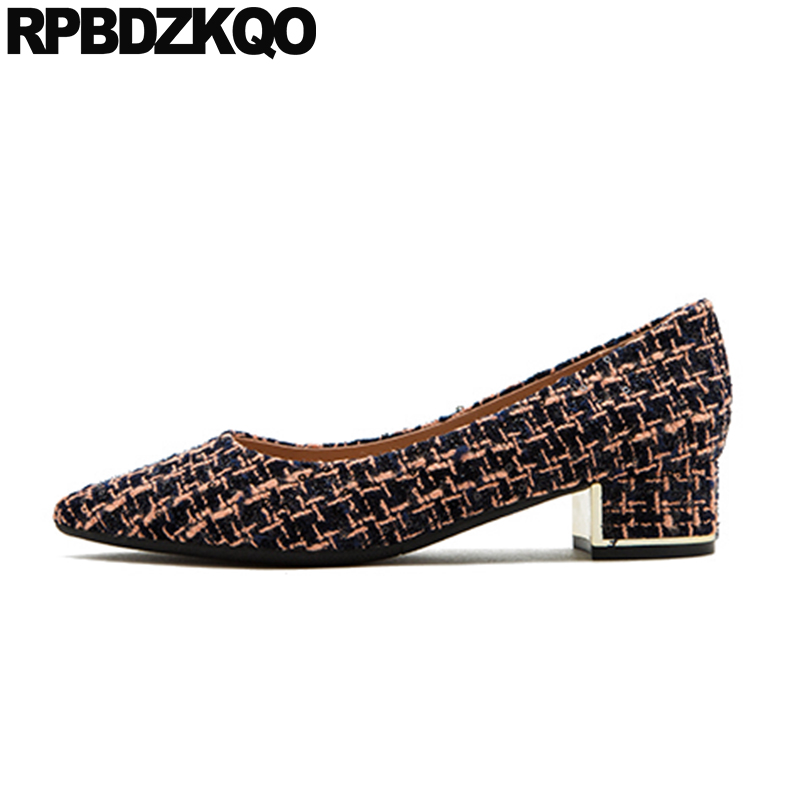 chunky casual pointed toe pumps slip on plus size shoes women black brown italian 2019 block pink thick low heels
chunky casual pointed toe pumps slip on plus size shoes women black brown italian 2019 block pink thick low heels