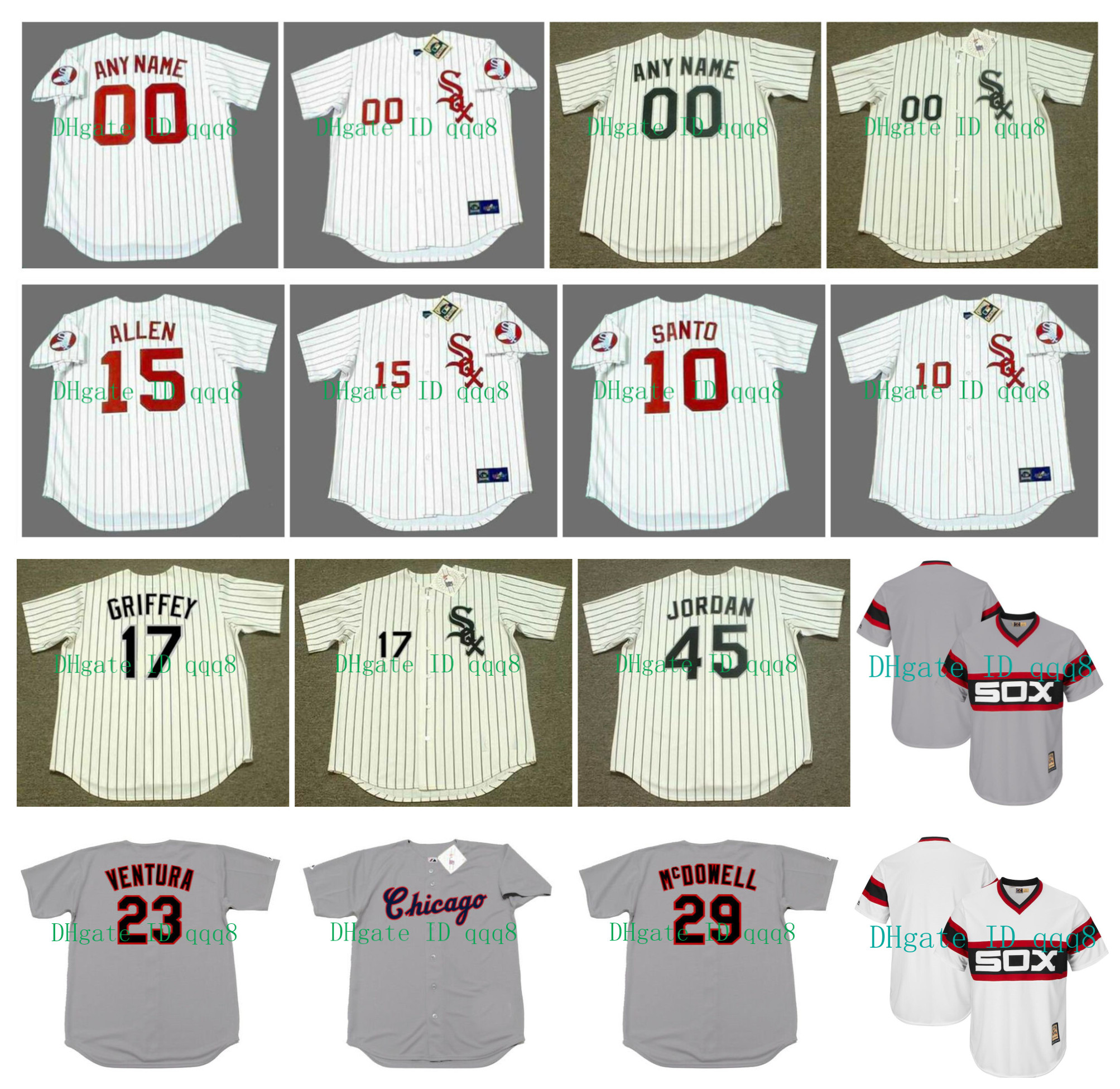 Vintage Jersey KEN GRIFFEY JR. BO JACKSON PAUL KONERKO RICHIE ALLEN RON SANTO WILBUR WOOD FRANK THOMAS MARK BUEHRLE Retro Baseball, As pic
Vintage Jersey KEN GRIFFEY JR. BO JACKSON PAUL KONERKO RICHIE ALLEN RON SANTO WILBUR WOOD FRANK THOMAS MARK BUEHRLE Retro Baseball, As pic