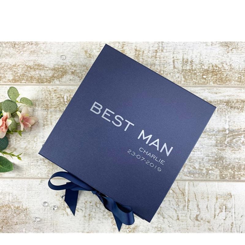 Personalized Wedding Gift Box, Bridesmaid Gift Box, Bridal Party Boxes, navy biue Groom Party Thank you box
Personalized Wedding Gift Box, Bridesmaid Gift Box, Bridal Party Boxes, navy biue Groom Party Thank you box