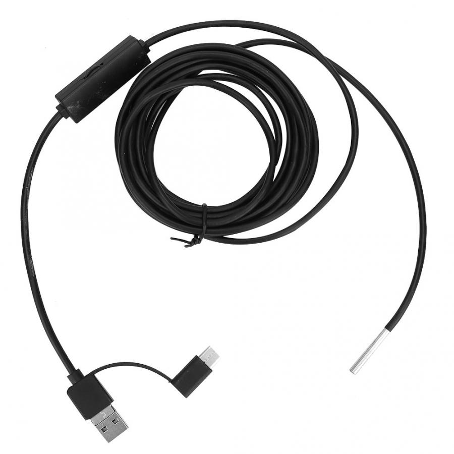 3 in 1 Endoscope Cameras for Android Type-C USB Mobile Phone 3.9mm Lens High Definition Portable Waterproof Borescope