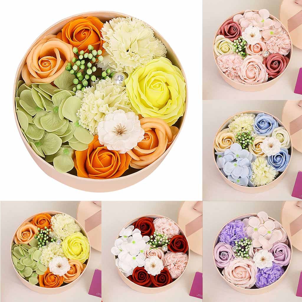 Flower Soap Rose Soap Valentine's Day DIY Petal Rose Flower Case Wedding Decoration Gift Festival Box Bouquet#1203g30, Blue
Flower Soap Rose Soap Valentine's Day DIY Petal Rose Flower Case Wedding Decoration Gift Festival Box Bouquet#1203g30, Blue
