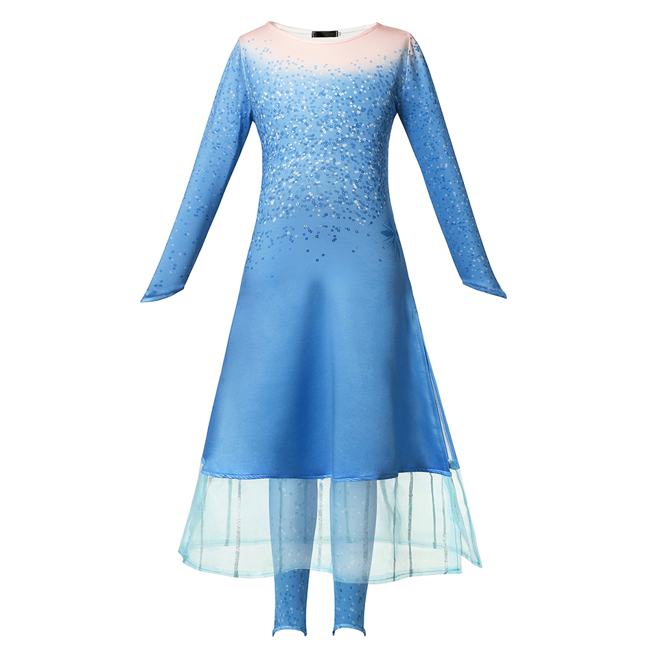 Girls 2019 movie snow queen new Princess Costume children's blue dress and pants 2pcs set Halloween frozen fancy cosplay costumeLD19110104, Blue set
Girls 2019 movie snow queen new Princess Costume children's blue dress and pants 2pcs set Halloween frozen fancy cosplay costumeLD19110104, Blue set