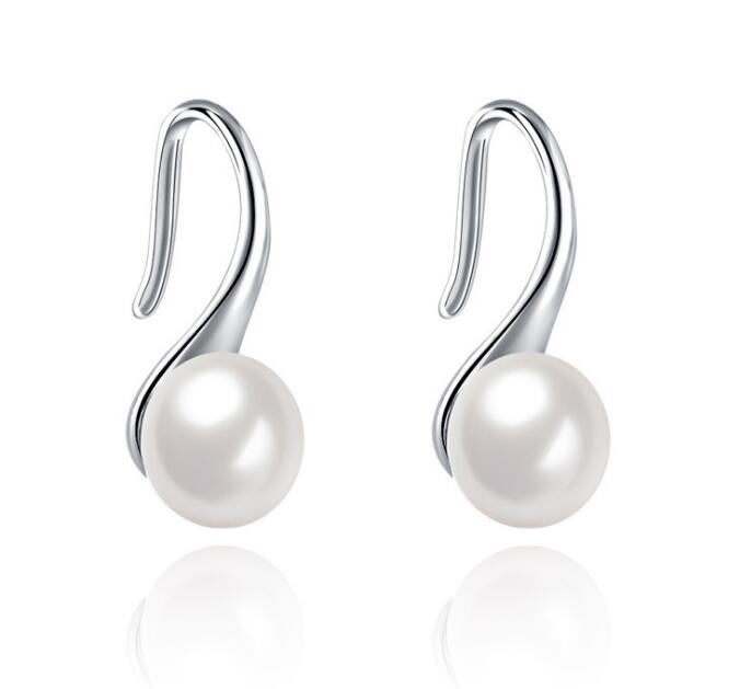 Freshwater Pearl Charm Earrings Real 925 Sterling Silver Jewelry Korean Vintage Creative Earings for Wedding Engagement Gift Wholesale
Freshwater Pearl Charm Earrings Real 925 Sterling Silver Jewelry Korean Vintage Creative Earings for Wedding Engagement Gift Wholesale