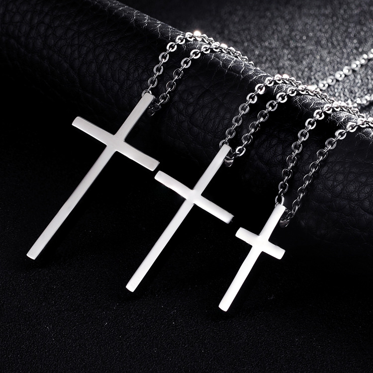 3 Size Hot Sale Men Link Chain Necklaces Pendant Cross Solid Color Male Female Choker Jewelry Gift
3 Size Hot Sale Men Link Chain Necklaces Pendant Cross Solid Color Male Female Choker Jewelry Gift