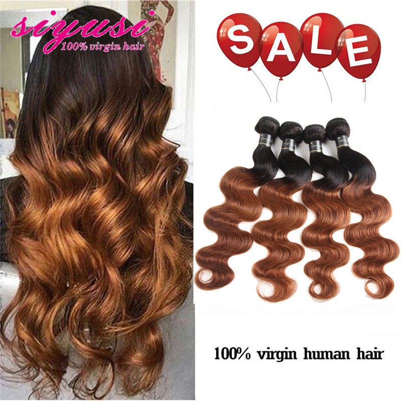 Ombre Brazilian Hair Body Wave 3 Bundles Virgin Hair Body Wave Weave 2 Tone Dark Brown Human Remy Hair Extensions Color 1B 30, 1b/99j
Ombre Brazilian Hair Body Wave 3 Bundles Virgin Hair Body Wave Weave 2 Tone Dark Brown Human Remy Hair Extensions Color 1B 30, 1b/99j
