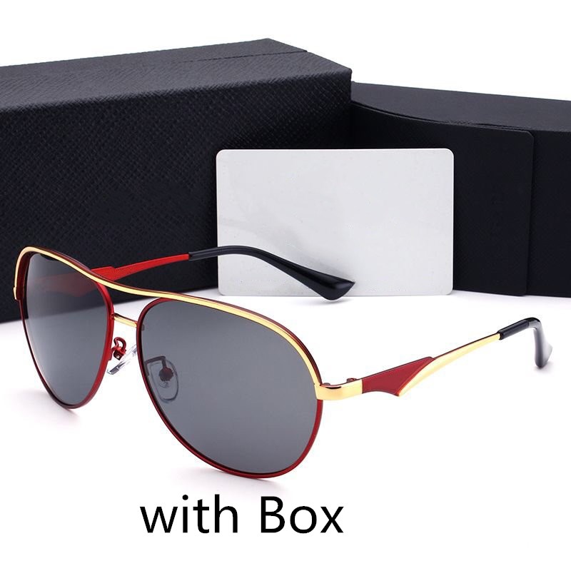 Mens Sunglasses Summer Sunglasses Beach Glass for Mens Man Adumbral Glasses UV400 with Box High Quality 4 Colors
