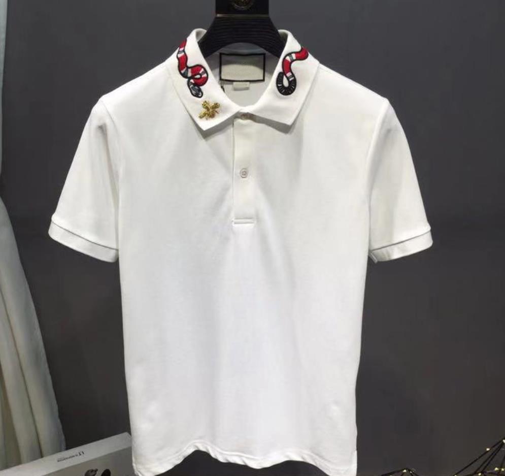 Fashion white Brand designer polos 6678 men Casual t shirt Embroidered Medusa Cotton polo Shirt High street collar Luxury Polos shirts, White;black
Fashion white Brand designer polos 6678 men Casual t shirt Embroidered Medusa Cotton polo Shirt High street collar Luxury Polos shirts, White;black