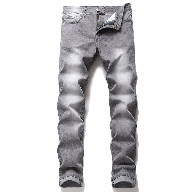 2020 Summer New Men's Slim Stretch Gray Jeans Business Casual Classic Style Fashion Denim Trousers Male Loose Straight Denim Pants, Gray-063
2020 Summer New Men's Slim Stretch Gray Jeans Business Casual Classic Style Fashion Denim Trousers Male Loose Straight Denim Pants, Gray-063