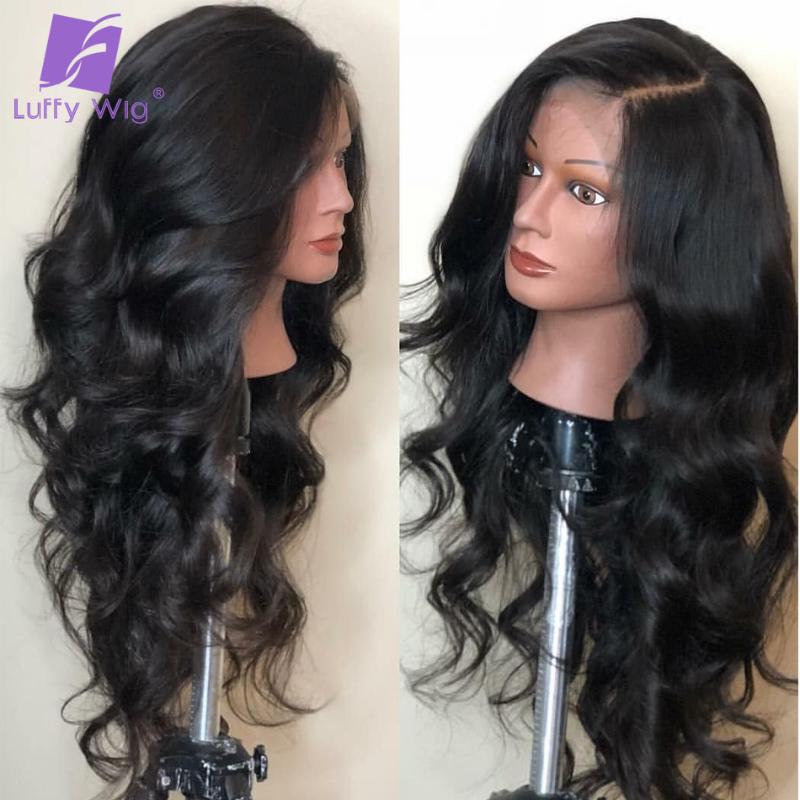 Fake Scalp Wig 180 Density 13x6 Lace Front Human Hair Wigs Wavy Peruvian Remy Wig With Pre Plucked Natural Black For Women Luffy, Natural color
Fake Scalp Wig 180 Density 13x6 Lace Front Human Hair Wigs Wavy Peruvian Remy Wig With Pre Plucked Natural Black For Women Luffy, Natural color