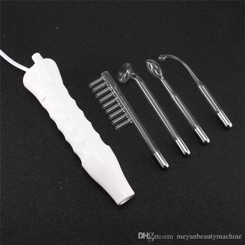 4 in 1 High Frequency Electrode Glass Tube Electrotherapy Beauty Device Skin Care Facial Spa Salon Beauty Acne Removel Face massage