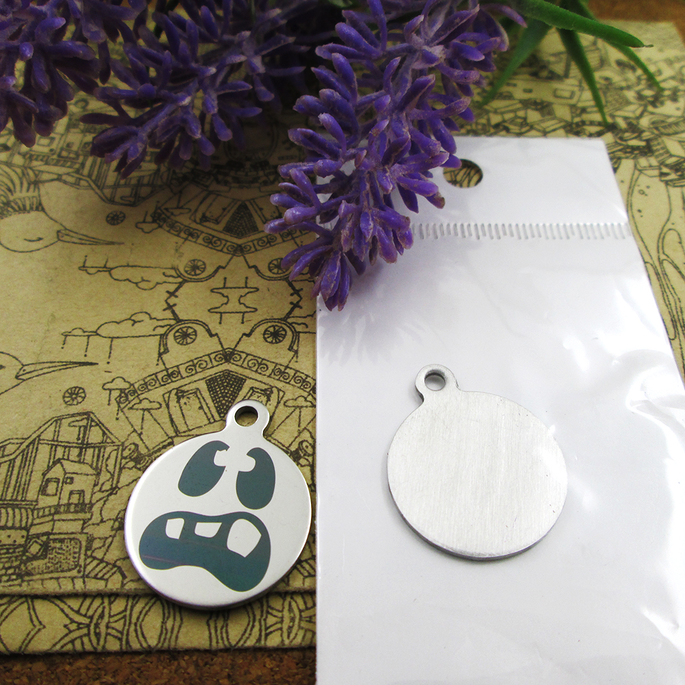 40pcs--"Jack Skellington faces7"stainless steel charms more style for choosing DIY Charms pendants for necklace
40pcs--"Jack Skellington faces7"stainless steel charms more style for choosing DIY Charms pendants for necklace
