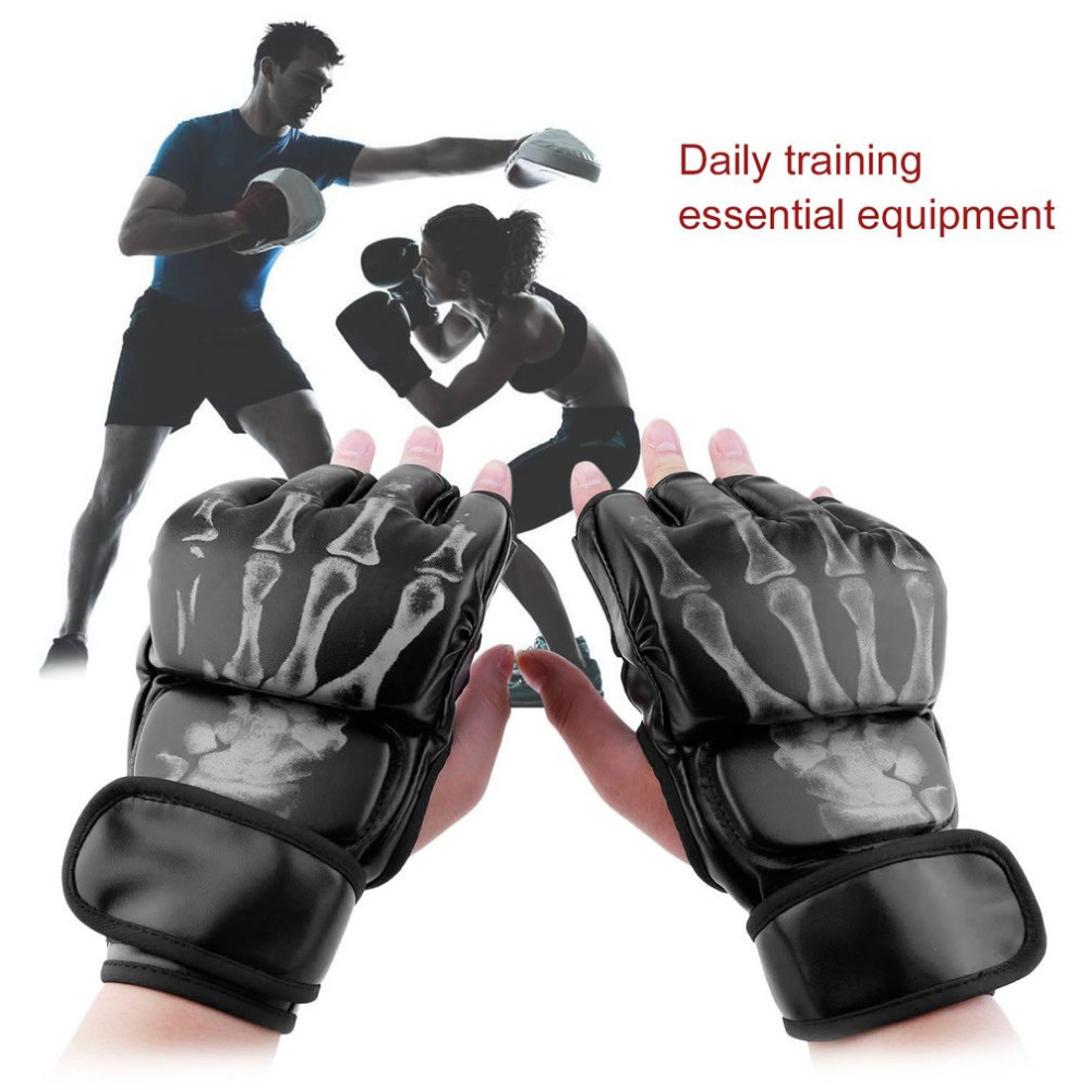 Mma Fight Boxing Half Finger Gloves Mma Sparring Gloves Fight Sandbags Professional Wrestling Fighting Fist Protector Training
Mma Fight Boxing Half Finger Gloves Mma Sparring Gloves Fight Sandbags Professional Wrestling Fighting Fist Protector Training
