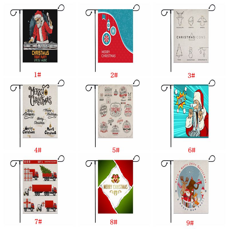 Colorful Santa Claus Garden Flag Yard Hanging Christmas Flag Banner Letter Printed Linen Xmas Flag Christmas Garden Decoration DBC VT0859
Colorful Santa Claus Garden Flag Yard Hanging Christmas Flag Banner Letter Printed Linen Xmas Flag Christmas Garden Decoration DBC VT0859