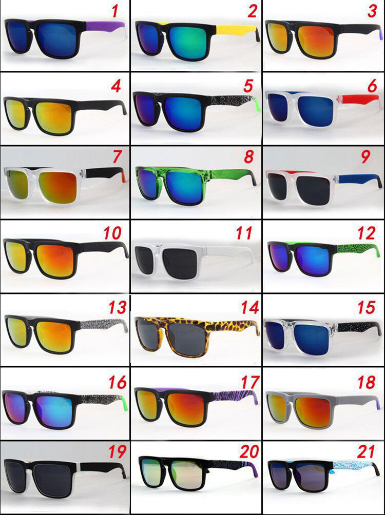 CYCLING Sports Sunglasses New fashion colorful reflective coating sunglassesdazzling Sunglasses Promotion 21 colors 50PCS Factory Price