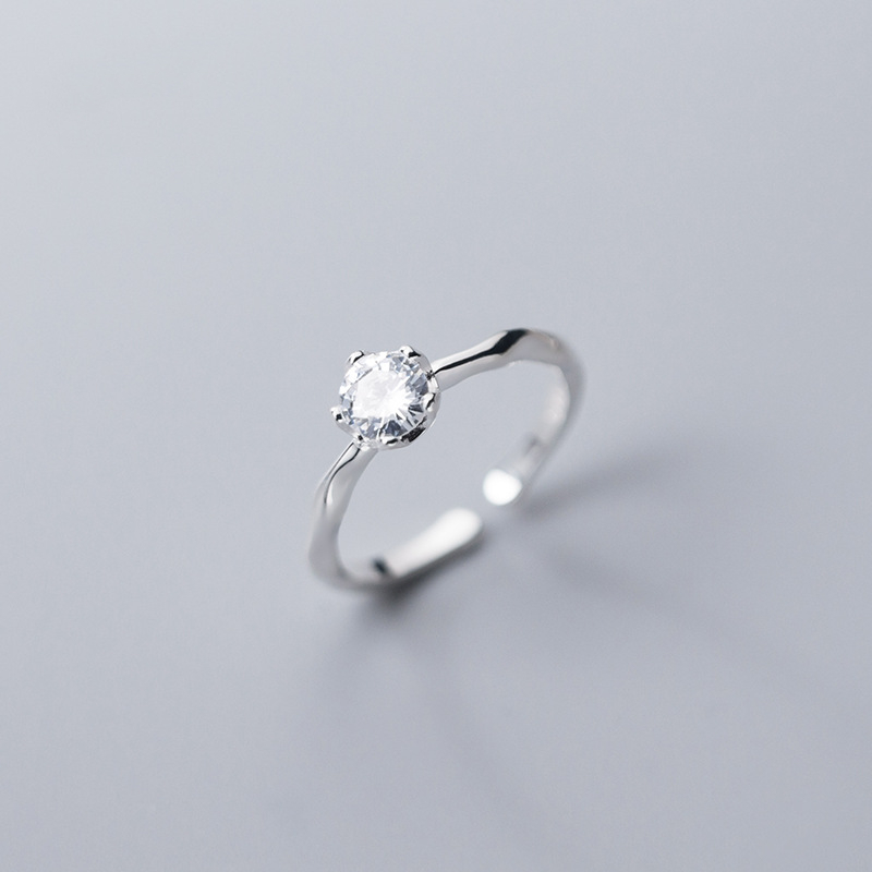 Cluster Rings Genuine 925 Sterling Silver Fashion Cubic Zirconia Crystal Inlaid Ring Adjustable Size For Women Lady Daughter Gift
Cluster Rings Genuine 925 Sterling Silver Fashion Cubic Zirconia Crystal Inlaid Ring Adjustable Size For Women Lady Daughter Gift