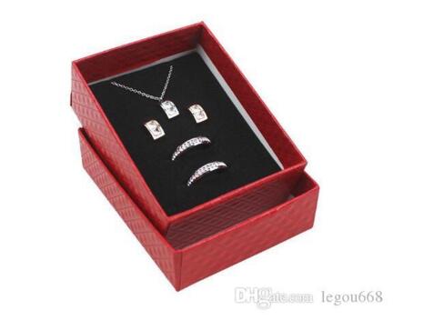 Heaven and earth packaging box, jewelry packaging carton jewelry gift packaging box 7.5 * 9.5 x 3.8cm 48pcs/lot W574