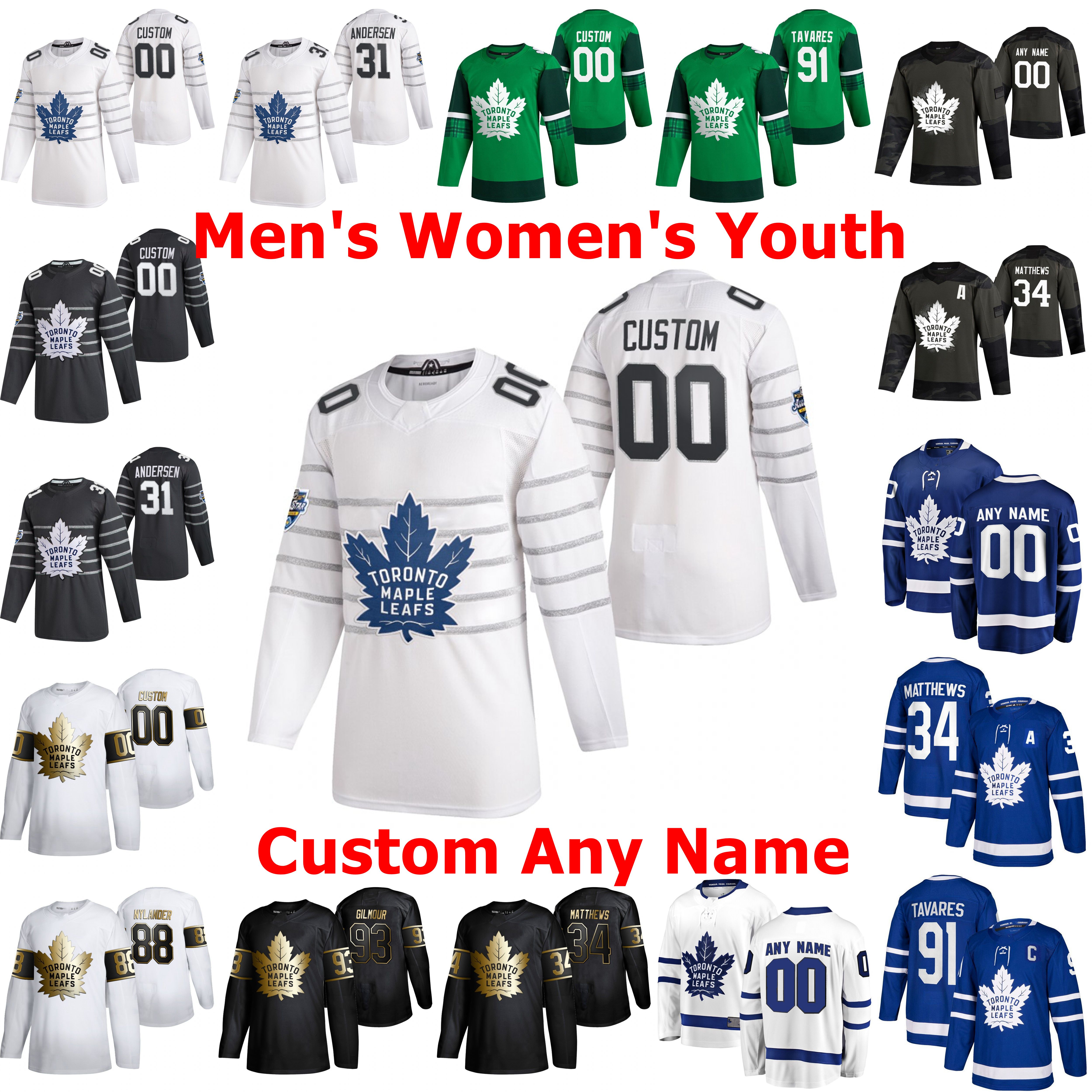 2020 Toronto Maple Leafs St. Patrick's Day Hockey Jerseys 73 Kyle Clifford Jerseys Auston Matthews Mitchell Marner Tavares Custom Stitched, Youth white away
2020 Toronto Maple Leafs St. Patrick's Day Hockey Jerseys 73 Kyle Clifford Jerseys Auston Matthews Mitchell Marner Tavares Custom Stitched, Youth white away