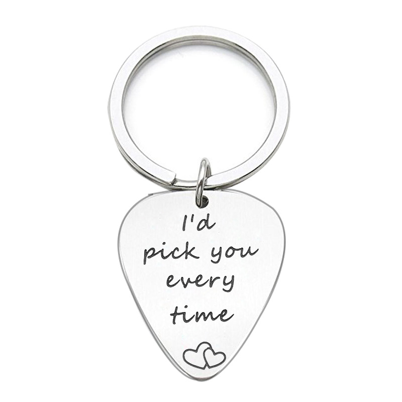 GELICITY stainless steel keyring I'd pick you every time keyring couple gift keychain valentines gift
GELICITY stainless steel keyring I'd pick you every time keyring couple gift keychain valentines gift