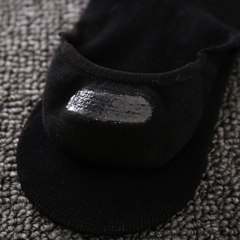 Mens Summer New Cotton Invisible Socks Cheapest High Quality Black Low Cut Ankle Loafer White no show business Sporty Solid sock
