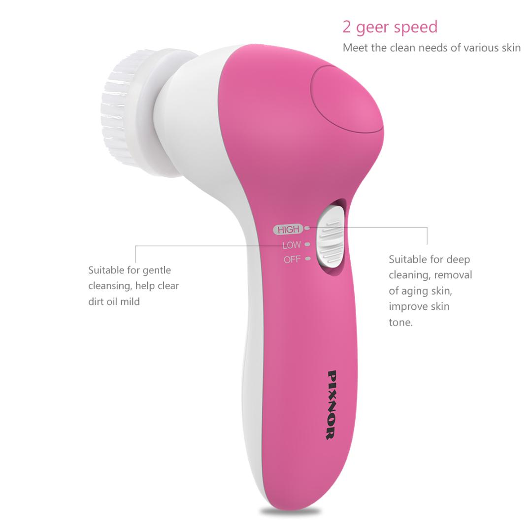 Face Cleansing Brush Electric Face Cleaner Wash 7 IN 1 Machine Spa Skin Care Massager Cleaning Facial Cleanser Tools