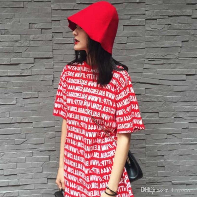 2020 Harajuku Bf Style Loose T Shirts Letter Print Fashion Tshirts All Match Summer Tops for Women O Neck Poleras Mujer 2XL