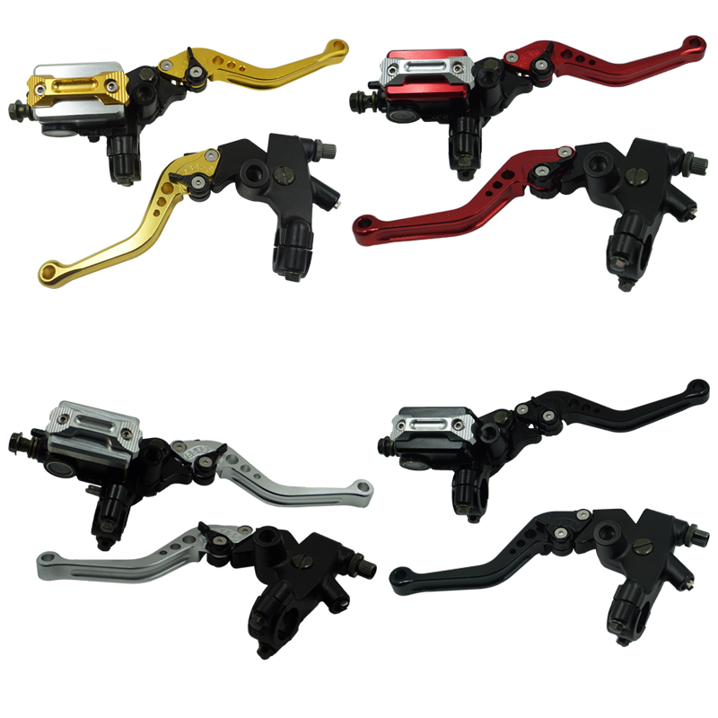 A Pair 7/8" 22mm Universal Motorcycle Brake Clutch Master Cylinder Lever Cable Clutch Reservoir For Scooter Sport Dirt Bike
A Pair 7/8" 22mm Universal Motorcycle Brake Clutch Master Cylinder Lever Cable Clutch Reservoir For Scooter Sport Dirt Bike