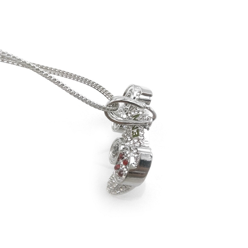 Fashion-Necklace Jewelry Fashion Gold Iced Out PS4 Game Controller Pendant Necklace For Men