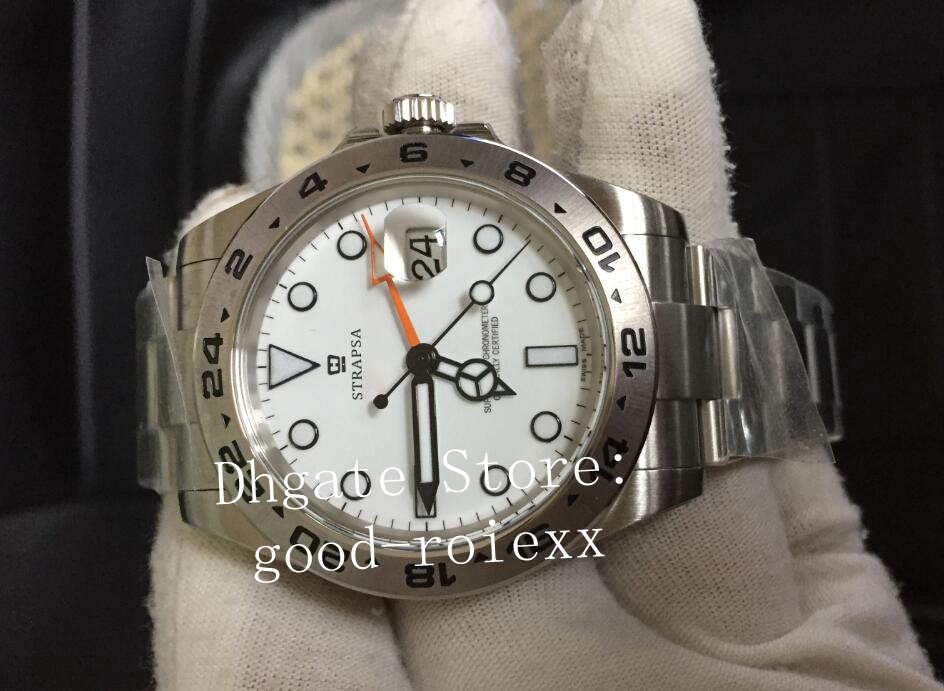 Top 42mm Black White Dial Men's Automatic Cal.3187 Movement Watch Men 216570 Watches Sport NoobF Factory Sapphire Explorer Wristwatches, Slivery;brown
Top 42mm Black White Dial Men's Automatic Cal.3187 Movement Watch Men 216570 Watches Sport NoobF Factory Sapphire Explorer Wristwatches, Slivery;brown