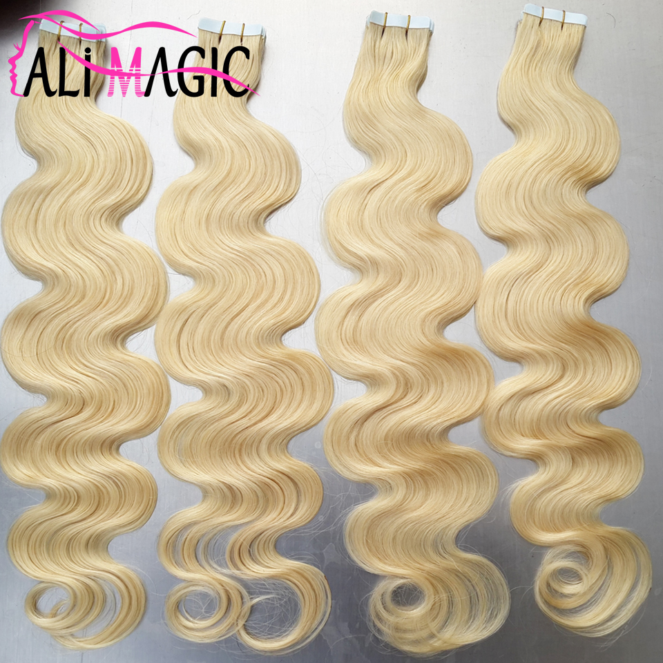 Skin Weft Tape In Hair Extensions Human For VIP customer customization factory Outlet wholesale 55cm 150g/60piece