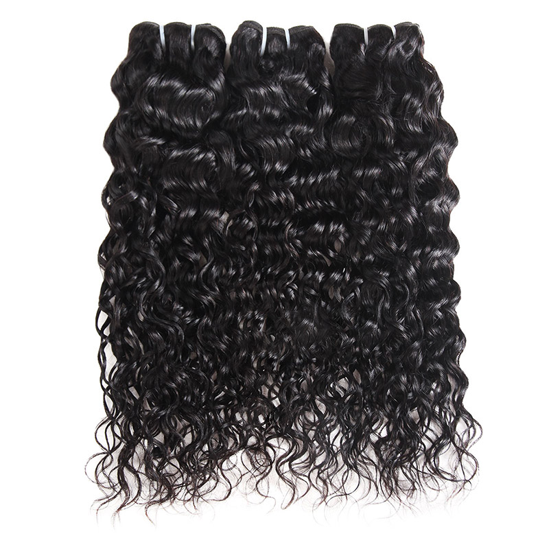 Brazilian Virgin Hair Water Wave 3 Bundles Wet And Wavy Virgin Brazilian Human Hair Bundles Malaysian Curly Weave Hair Extensions, Natural color
Brazilian Virgin Hair Water Wave 3 Bundles Wet And Wavy Virgin Brazilian Human Hair Bundles Malaysian Curly Weave Hair Extensions, Natural color