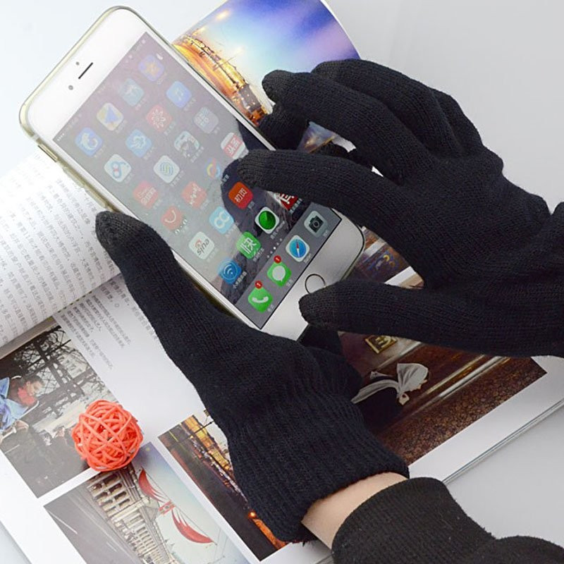 Fashion- Hi-Fun Speaker Bluetooth Magic Talking Gloves Full Touch Glove For Moblie Phones