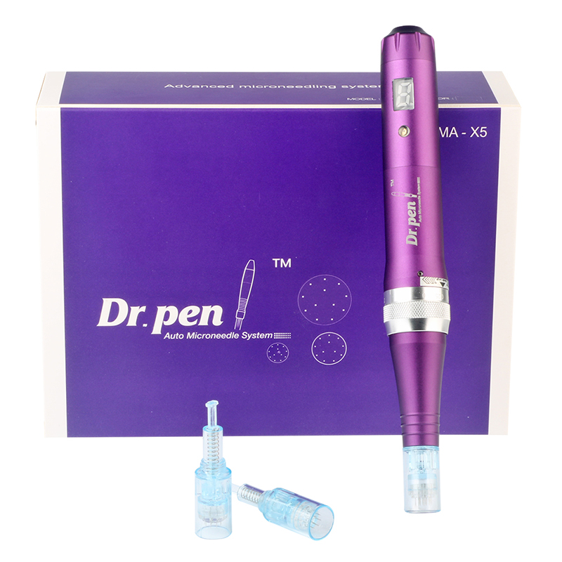 Rechargeable Wireless Dr. Pen X5-W Derma Pen Auto Micro needle Adjustable 0.25mm-2.5mm 5 Speed Electric Dermapen
Rechargeable Wireless Dr. Pen X5-W Derma Pen Auto Micro needle Adjustable 0.25mm-2.5mm 5 Speed Electric Dermapen