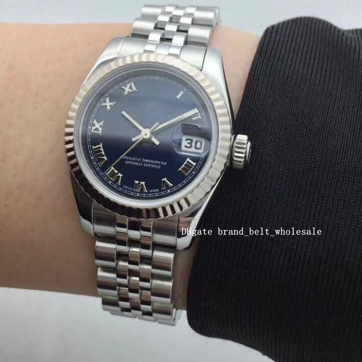 Shopkeeper recommend Asia 2813 31mm White Gold and Stainless Steel Datejust Blue Rome with 179174 SANT BLANC Women's Watch Best Gift
Shopkeeper recommend Asia 2813 31mm White Gold and Stainless Steel Datejust Blue Rome with 179174 SANT BLANC Women's Watch Best Gift