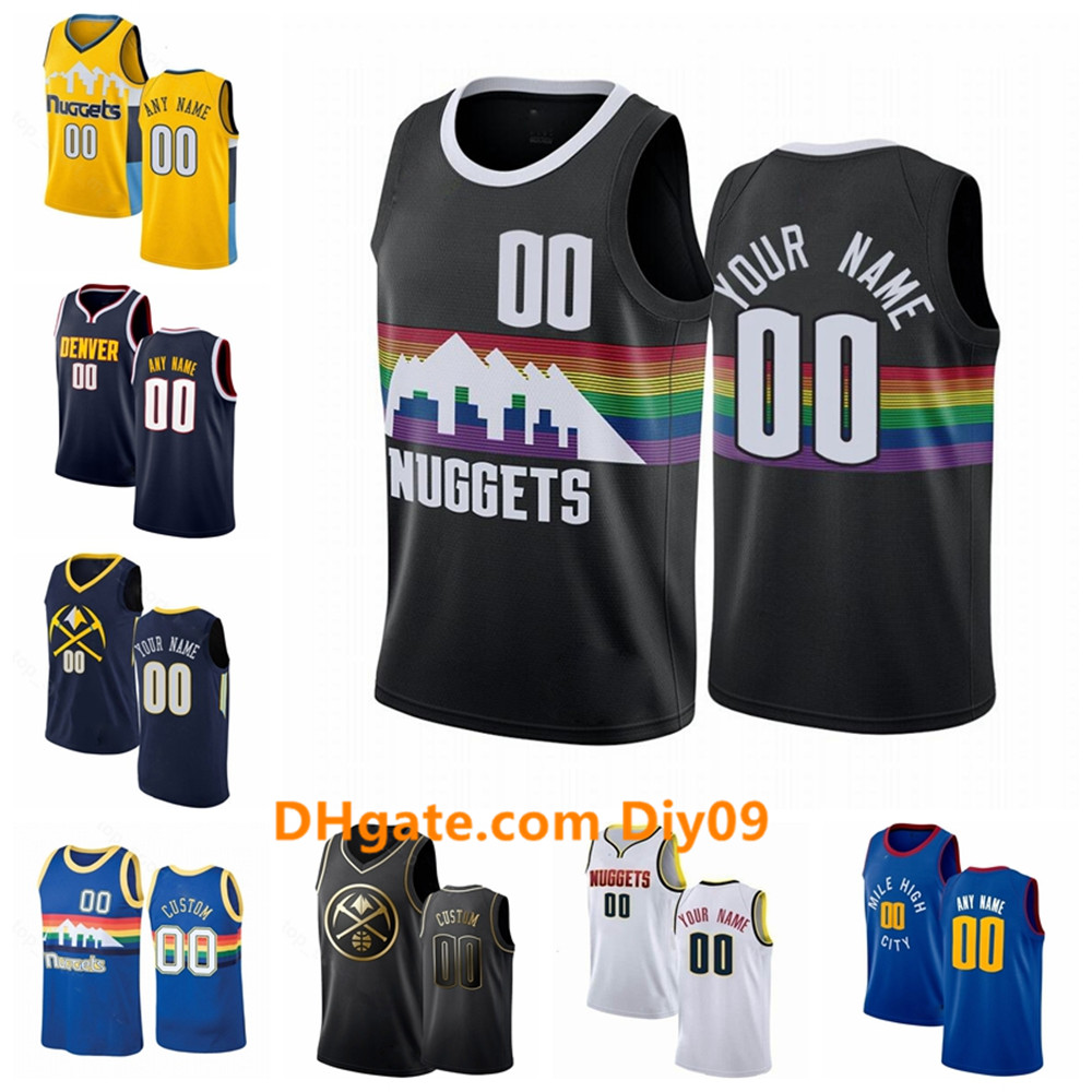 Customized Denver Nuggets Jersey Men Women Kid Custom Name Number 15 Jokic 0 Mudiay 27 Murray Basketball Jerseys Navy White Blue, Black;red
Customized Denver Nuggets Jersey Men Women Kid Custom Name Number 15 Jokic 0 Mudiay 27 Murray Basketball Jerseys Navy White Blue, Black;red