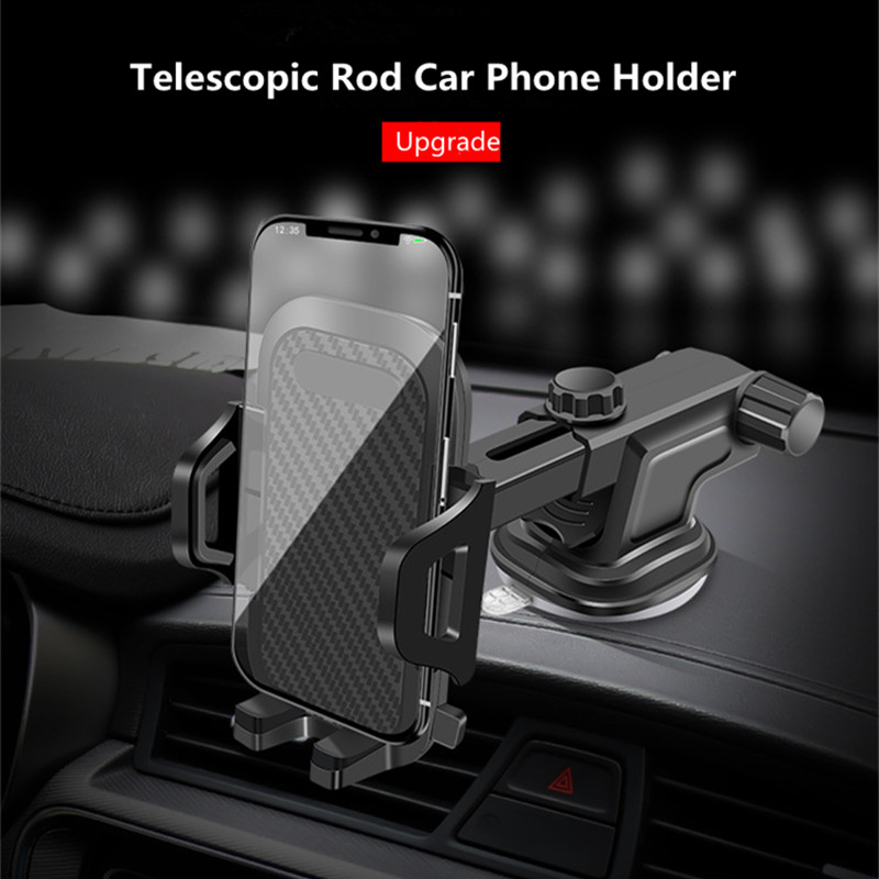 Luxury Car Phone Holder For iPhone 11 Pro Plus Windshield Car Mount Phone Stand Car Holder For Samsung S20 Note 10, Black
Luxury Car Phone Holder For iPhone 11 Pro Plus Windshield Car Mount Phone Stand Car Holder For Samsung S20 Note 10, Black