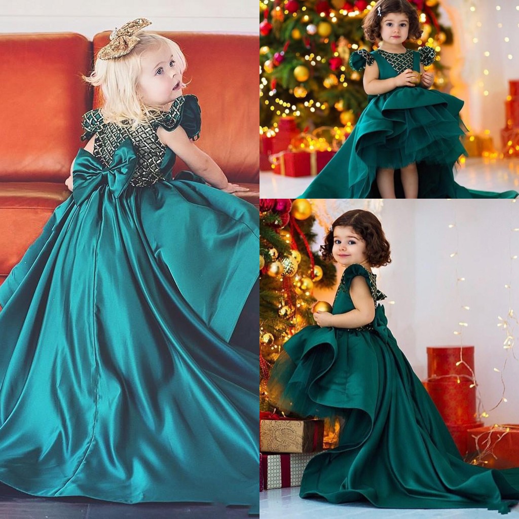 2020 Hi Lo Girls Pageant Dresses Jewel Neck Cap Sleeves Beaded Flower Girl Dresses Toddlers Teens Back Bow Birthday Party Communion Dress, Gold
2020 Hi Lo Girls Pageant Dresses Jewel Neck Cap Sleeves Beaded Flower Girl Dresses Toddlers Teens Back Bow Birthday Party Communion Dress, Gold