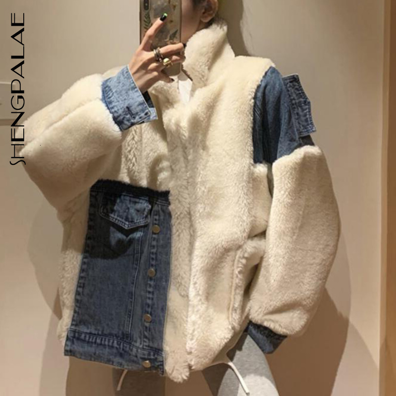SHENGPALAE Winter 2019 Thickening Long Fund Leather Fur Jacket Overcoat Lamb Wool Coat Woman Korean Fashion Female Loose 5D093, Brown
SHENGPALAE Winter 2019 Thickening Long Fund Leather Fur Jacket Overcoat Lamb Wool Coat Woman Korean Fashion Female Loose 5D093, Brown