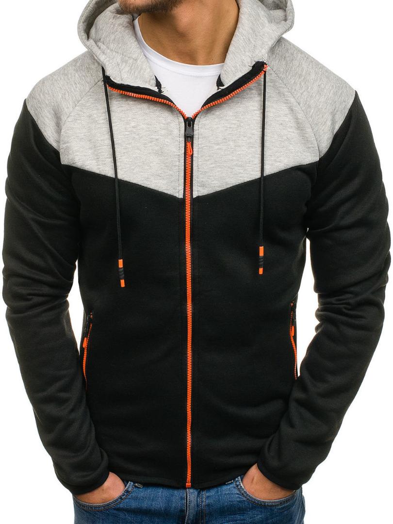 Luogen Brand New Fashion Sportswear Hoodies Men Zipper Drawstring Contrast Color Tracksuit Casual Sweatshirts Man Streetwear, Black
Luogen Brand New Fashion Sportswear Hoodies Men Zipper Drawstring Contrast Color Tracksuit Casual Sweatshirts Man Streetwear, Black