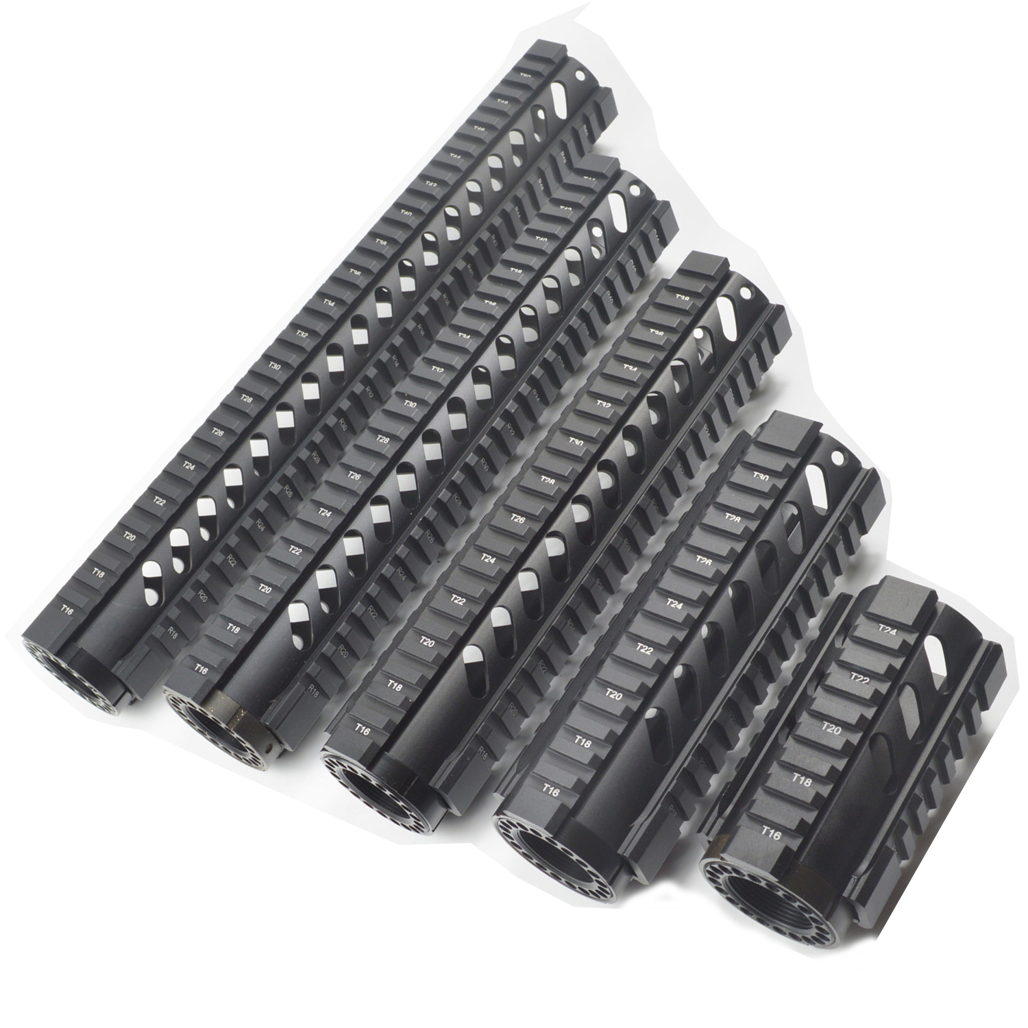 4,7,10,12,15 inch Free Float Quad Rail Handguard Mounting Rail Mount System For .223/5.56
4,7,10,12,15 inch Free Float Quad Rail Handguard Mounting Rail Mount System For .223/5.56