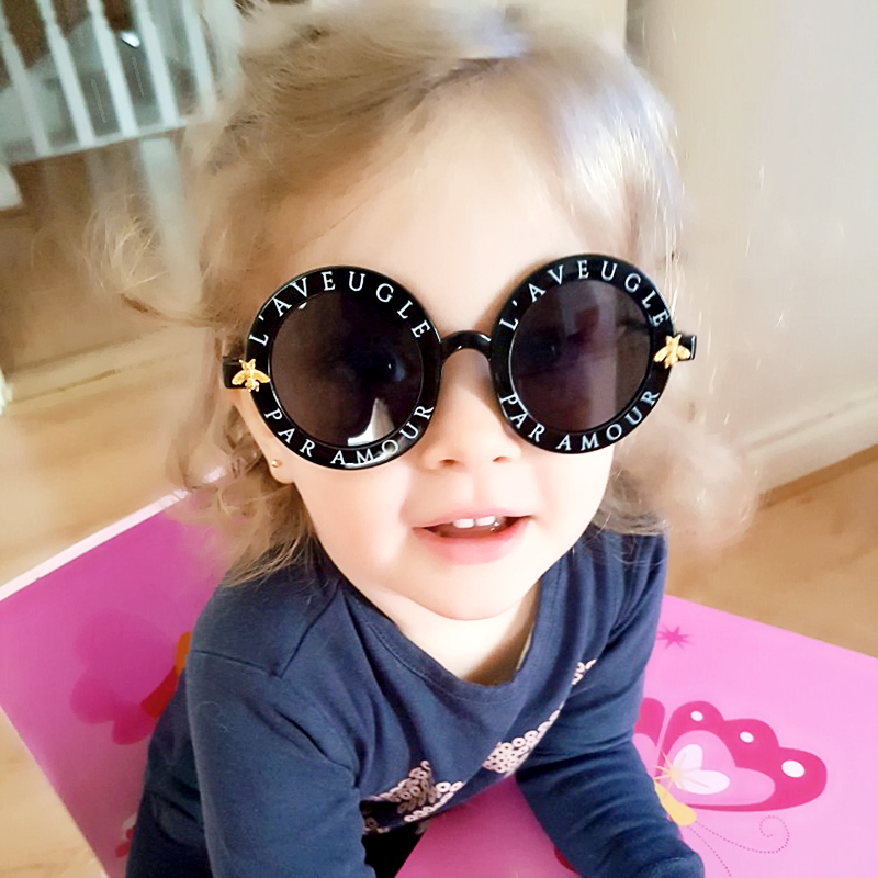 Fashion Round Steampunk Kids Sunglasses Brand Luxury Girls Sunglasses Children Bee Sun Glasses Oculos De Sol
Fashion Round Steampunk Kids Sunglasses Brand Luxury Girls Sunglasses Children Bee Sun Glasses Oculos De Sol