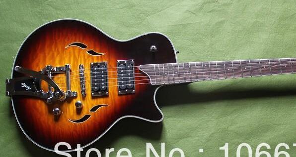 Free shipping High Quality New Semi Hollow Body with Grain Color Electric Guitar Factory Guitar
Free shipping High Quality New Semi Hollow Body with Grain Color Electric Guitar Factory Guitar