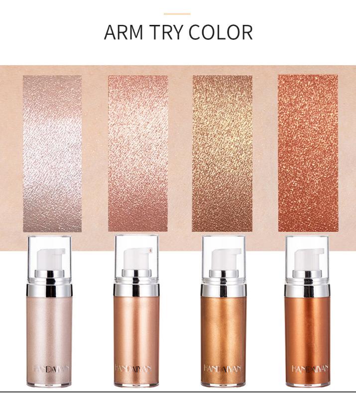Bronzers & Highlighters Highlighter Liquid Illuminator Contouring Makeup Face Primer Bronzer Glow Cosmetics TSLM2
