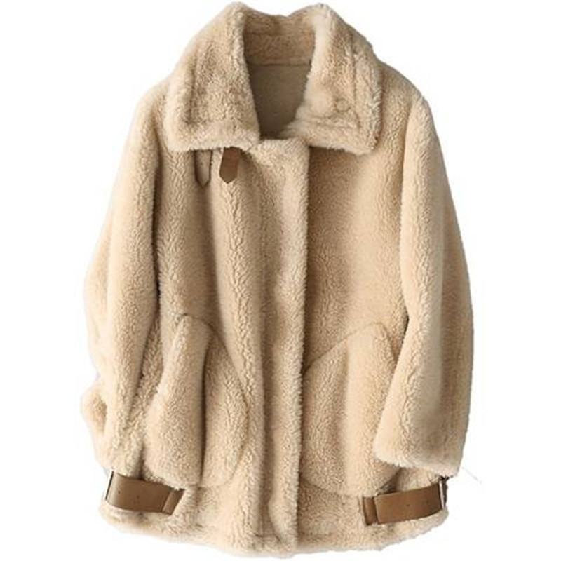 2019 Women Winter Real Fur Coat Natural Sheep Shearing Fur Jacket Female Suede Liner Thicken Warm Natural Lamb Parka K312, Red
2019 Women Winter Real Fur Coat Natural Sheep Shearing Fur Jacket Female Suede Liner Thicken Warm Natural Lamb Parka K312, Red