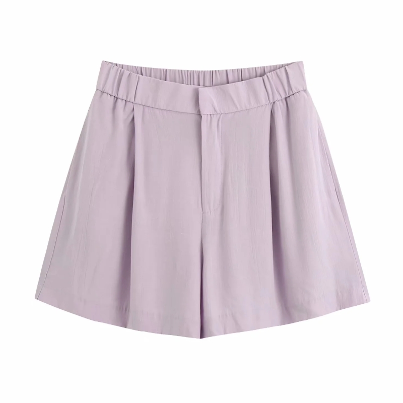Flabbit new women Waist frill shorts Elastic back Door cylinder zipper Frill Lip of double pouch at back occupation shorts, As picp889919bb
Flabbit new women Waist frill shorts Elastic back Door cylinder zipper Frill Lip of double pouch at back occupation shorts, As picp889919bb