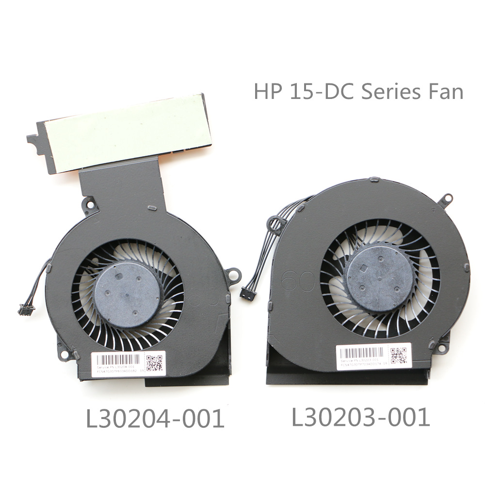 Laptop Fan For HP Omen 15-DC 15-DC0013TX TPN-Q211 15-DC0005TX 15-DC0011TX 15-DC0153TX Cpu gpu Cooling L30203-001 L30204-001 15-DC0xxx
Laptop Fan For HP Omen 15-DC 15-DC0013TX TPN-Q211 15-DC0005TX 15-DC0011TX 15-DC0153TX Cpu gpu Cooling L30203-001 L30204-001 15-DC0xxx