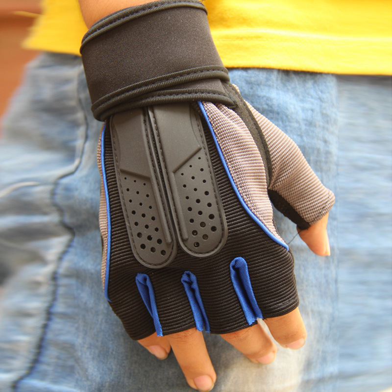Tactical Sports Fitness Weight Lifting Gym Gloves Training Fitness Bodybuilding Workout Wrist Wrap Exercise Glove For Men Women C19022301