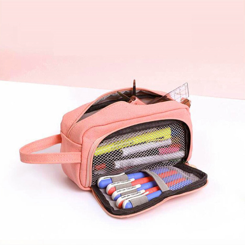 Multiple Colour Large Capacity Pencil Case Kawaii Pencilcase School Pen Case Supplies Pencil Bag School Pencils Pouch Stationery, Pink
Multiple Colour Large Capacity Pencil Case Kawaii Pencilcase School Pen Case Supplies Pencil Bag School Pencils Pouch Stationery, Pink