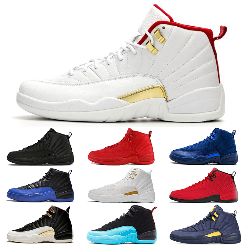 2019 Fashion FIBA 12 12s Basketball Shoes Men Game Royal Gym Red White Bulls Flu Game Michigan designer mens trainers Sports Sneakers
2019 Fashion FIBA 12 12s Basketball Shoes Men Game Royal Gym Red White Bulls Flu Game Michigan designer mens trainers Sports Sneakers