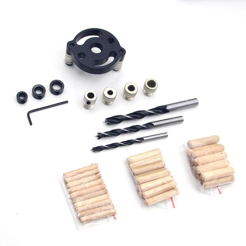 Straight Hole Puncher Set Locator 6/8/10mm Self-centering Round Dowel Splicing Drilling Positioner Opening Woodworking Tools
Straight Hole Puncher Set Locator 6/8/10mm Self-centering Round Dowel Splicing Drilling Positioner Opening Woodworking Tools